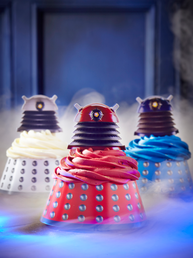Illustration for article titled Dalek Cake Stand? Dalek Cake Stand.